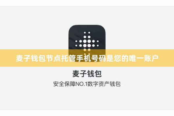 麦子钱包节点托管手机号码是您的唯一账户
