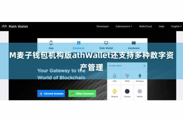 M麦子钱包机构版athWallet还支持多种数字资产管理